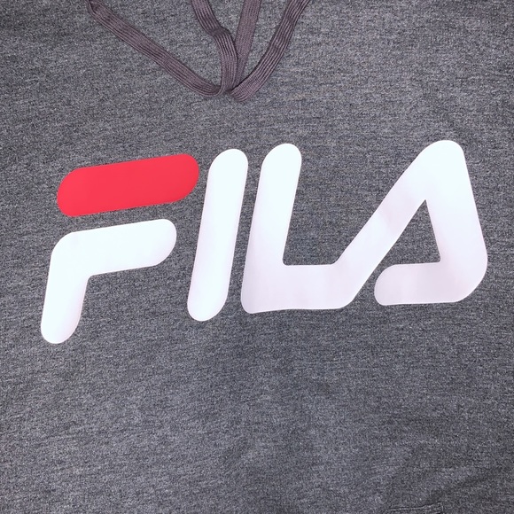 Fila Hoodie in Grey size S - Picture 3 of 4